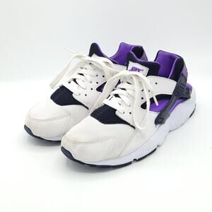 Nike Air Huarache Run Low Purple Punch 654275-117 boys size 7y